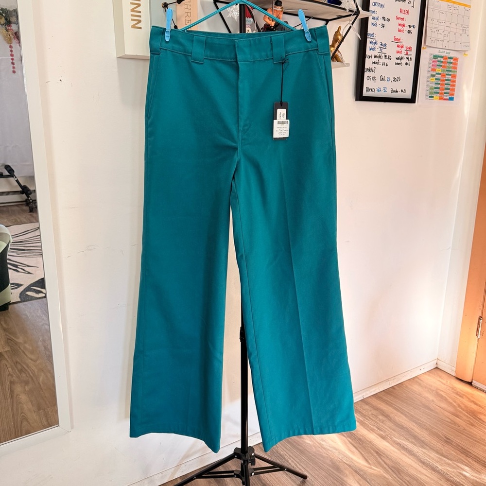 Dickies Turquoise Relaxed-Fit Pants